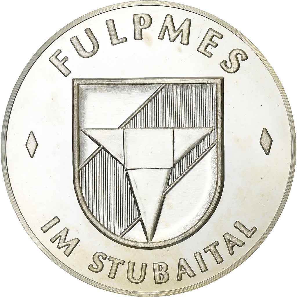 Austria, Medal, Fulpmes, Stubaital Valley, n.d., Silver, Proof, MS(65-70)