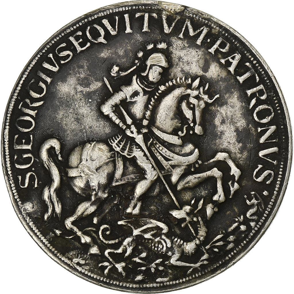 Hongrie, Médaille, S. Georgius, In Tempestate Securitas, n.d., Argent, TTB