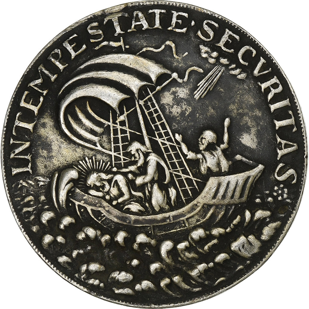 Hongrie, Médaille, S. Georgius, In Tempestate Securitas, n.d., Argent, TTB
