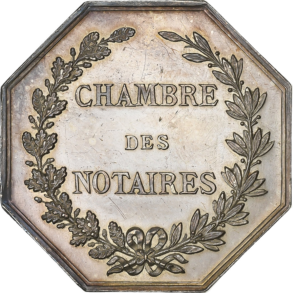 Francia, ficha, Notaires de l'Arrondissement d'Issoudun, Indre, n.d., Argento