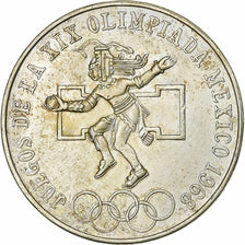 Mexique, 25 Pesos, Summer Olympics - Mexico, 1986, Mexico City, Argent, SUP