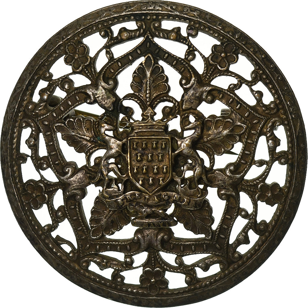 France, Brooch, Bretagne, Silver, AU(55-58)