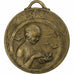 Frankreich, Medaille, Journée Nationale des Familles Nombreuses, 1920, Messing