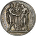 Francja, Token, Mariage, La Religion les Unit, 1872, Srebro, Depaulis, AU(55-58)