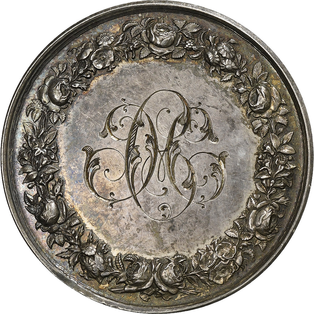 Francja, Token, Mariage, La Religion les Unit, 1872, Srebro, Depaulis, AU(55-58)