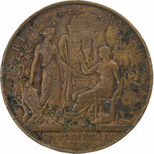 France, Medal, Centenaire de la Révolution, Exposition Universelle, Paris