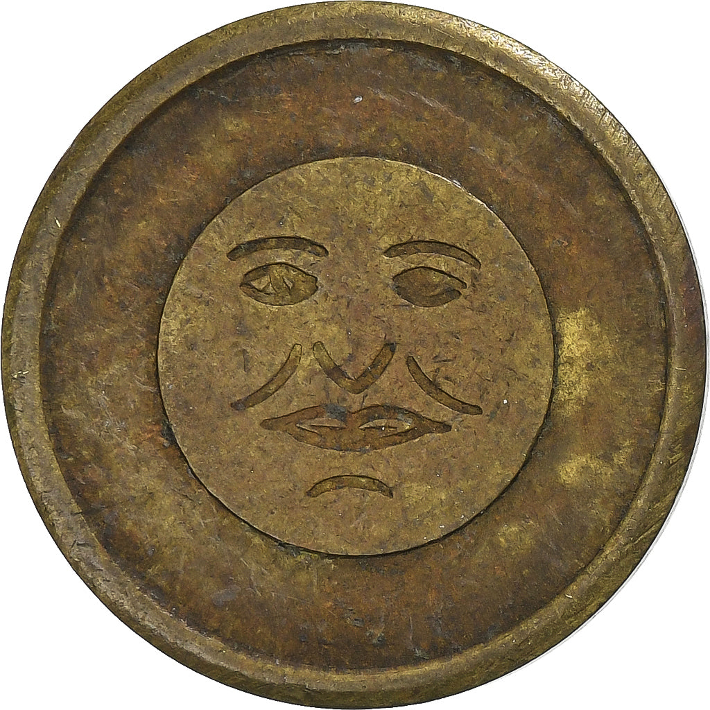 France, Token, Katz, Pleine Lune, Brass, VF(30-35)