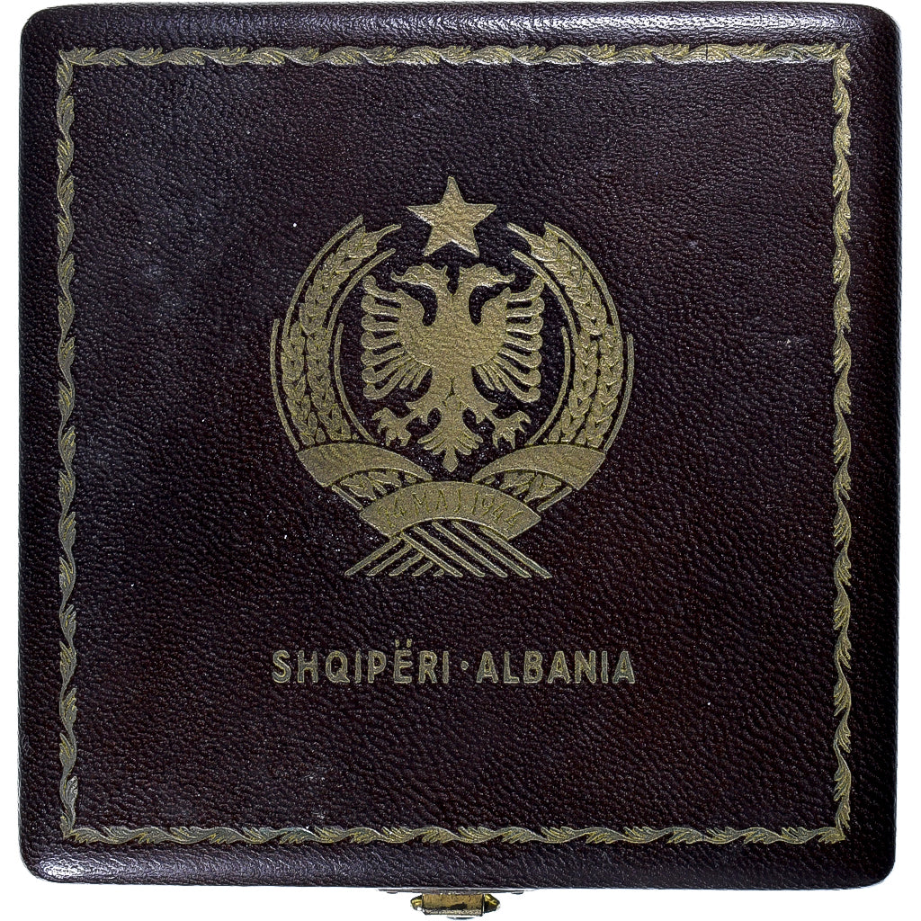 Albania, 200 Lekë, Ruins of Butrinti-Buthrotum, 1968, Budapest, PP, Gold, UNZ