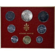 Vatican, Paul VI, Set 1 Lire - 500 Lire, 1974 / Anno XII, Rome, MS(64)