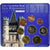 Nederland, Set 1 ct. - 2 Euro, World Money Fair, Coin Convention, Basel, 2003