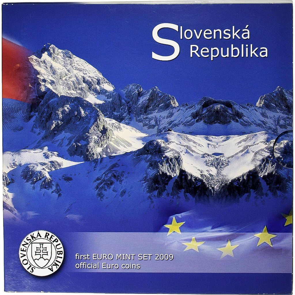 Slovakia, Set 1 ct. - 2 Euro, 2009, MS(65-70)