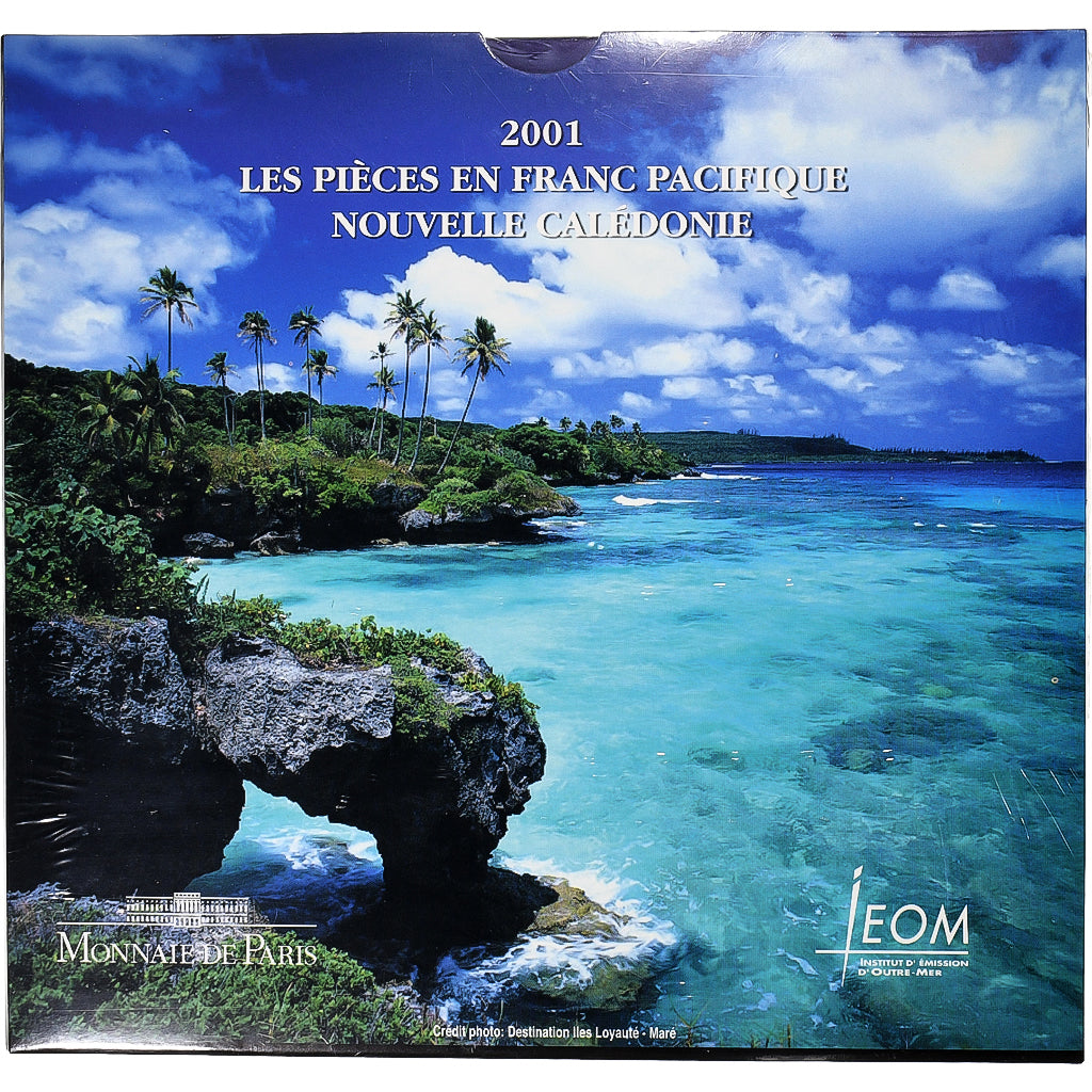New Caledonia, Coffret 1 fr. à 100 frs., 2001, MDP, MS(65-70)