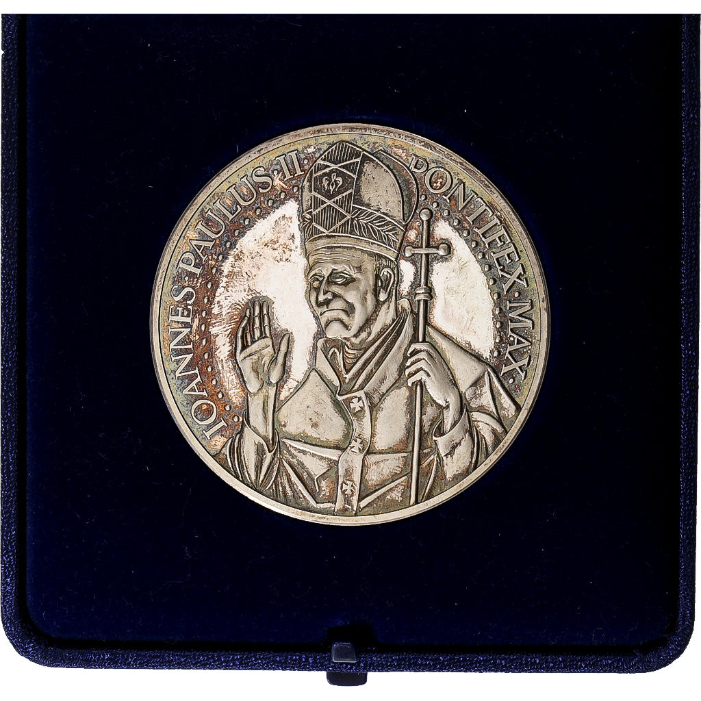 Vaticaan, Medaille, Jean-Paul II, Urbi et Orbi, 1980, Zilver, UNC-