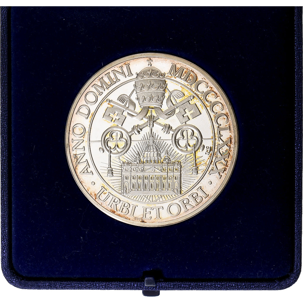 Vaticaan, Medaille, Jean-Paul II, Urbi et Orbi, 1980, Zilver, UNC-