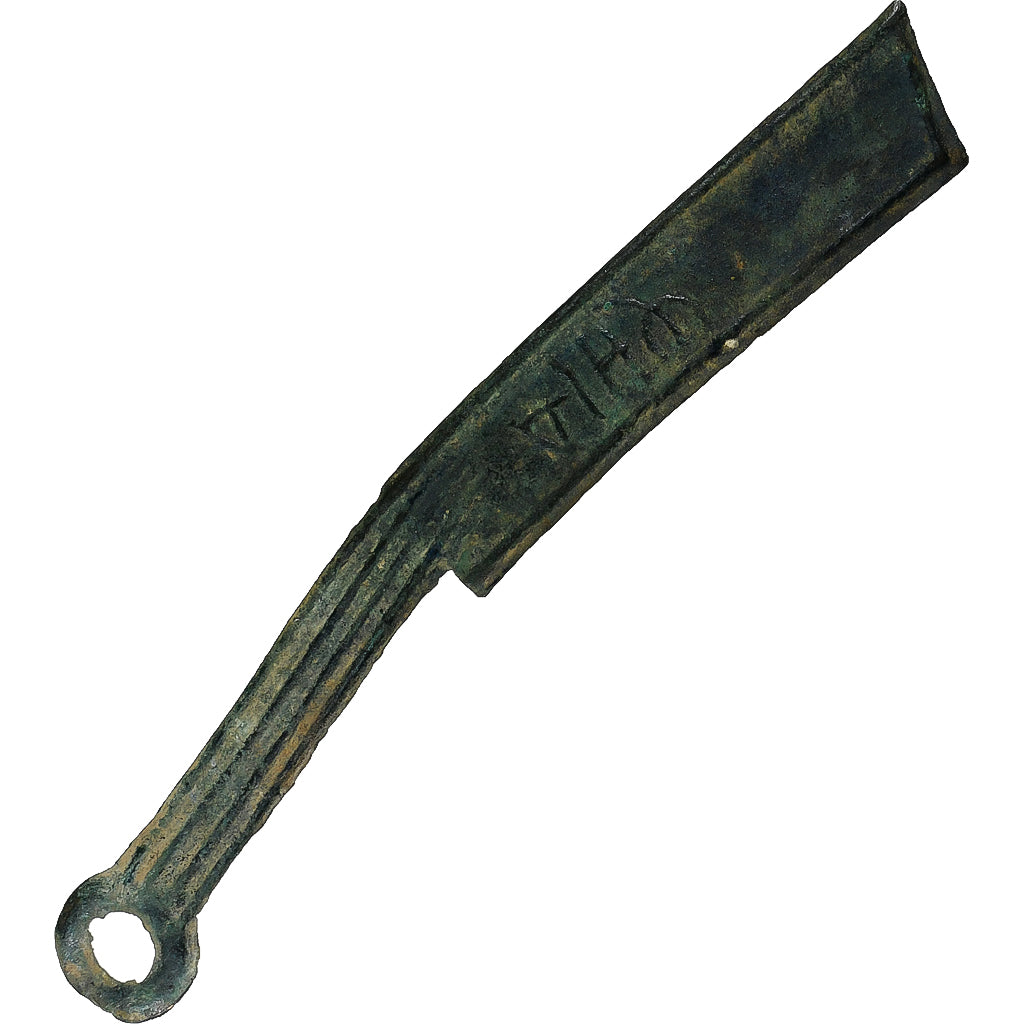 Knife Money, 400-220 BC, Zhou dynasty, Bronzo, BB
