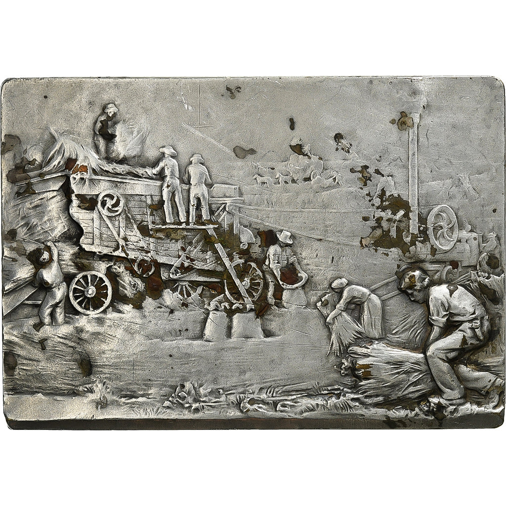France, Plaquette, Comice Agricole de Clamecy, Nièvre, n.d., Bronze, AU(50-53)