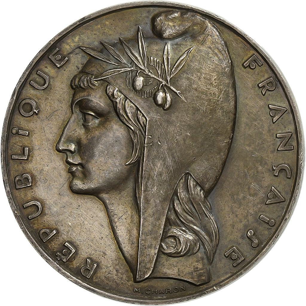 France, Médaille, Député de l'Assemblée Nationale, 1967, Argent, SUP+