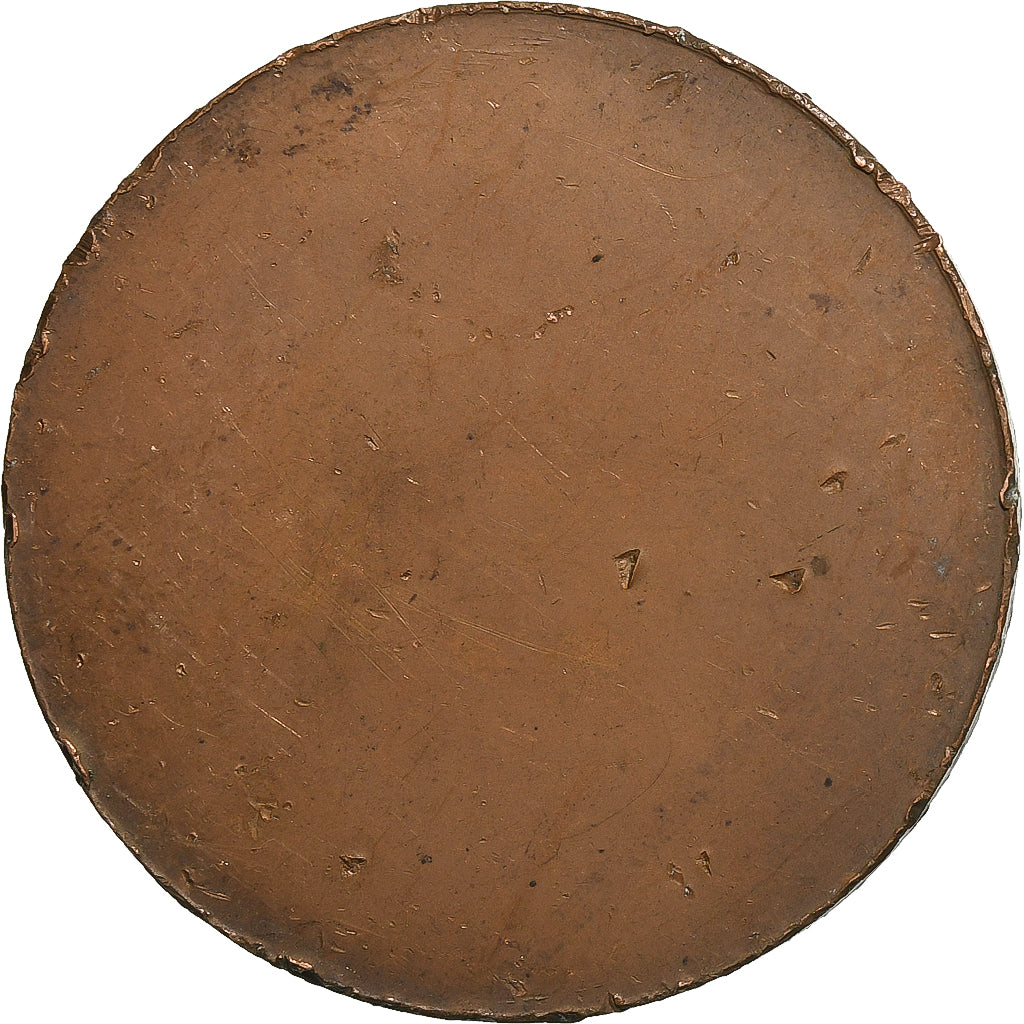 France, Jeton, Plaque Fiscale, Appareils à Vapeur, 5K, 1907, Cuivre, TTB+