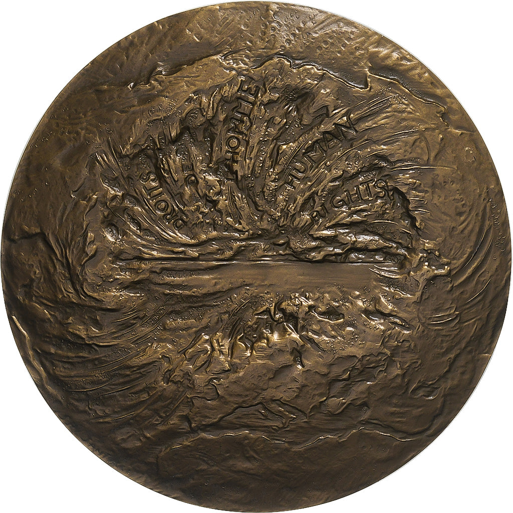Francia, medaglia, Institut International des Droits de l'Homme, Strasbourg
