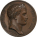 França, medalha, Napoleon I, Passage du col du Simplon, 1807, Cobre, Andrieu