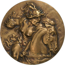 Francja, medal, La Grande Guerre, 1914-1917, 1918, Brązowy, Willette/Devambez