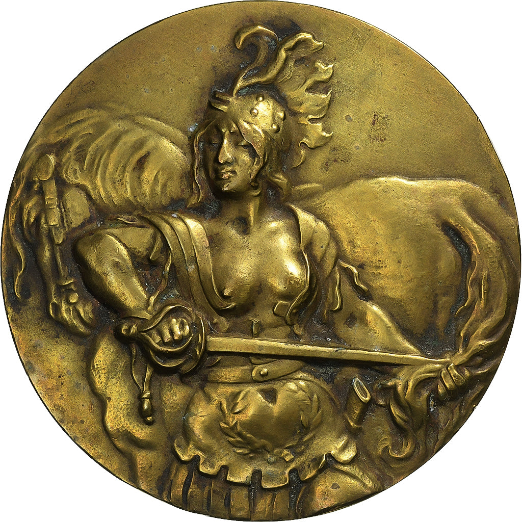 Francia, medaglia, Grande Guerre, 1917, Bronzo, Willette/Devambez, SPL