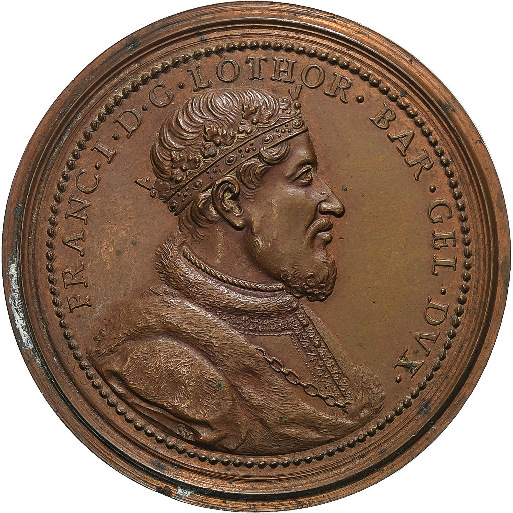 Duché de Lorraine, Médaille, François Ier de Lorraine, Christine de Danemark