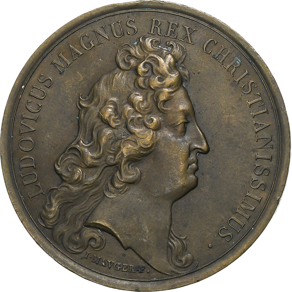 France, Medal, Louis XIV, Combat Naval et Victoire de Tabago, n.d. (1677)