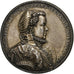 Habsburg Netherlands, Medal, Margaret of Austria, 1567, Silvered bronze