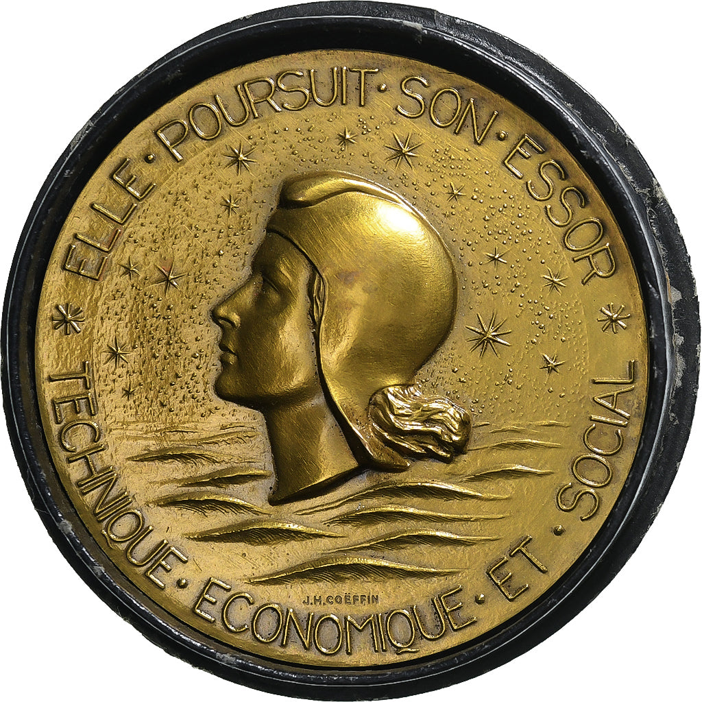 Francia, medaglia, Compagnie Générale Transatlantique, France, 1962, Bronzo