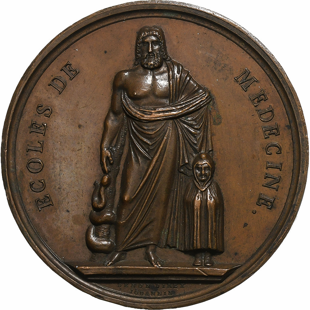 Francia, medaglia, École de Médecine, n.d., Rame, SPL