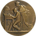 Frankreich, Medaille, Société d'Enseignement Moderne, 1911, Bronze, Albert