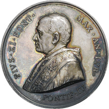 Vatican, Medal, Pius XI, Annual Canonisation, 1925 (Anno IV), Silver, Mistruzzi