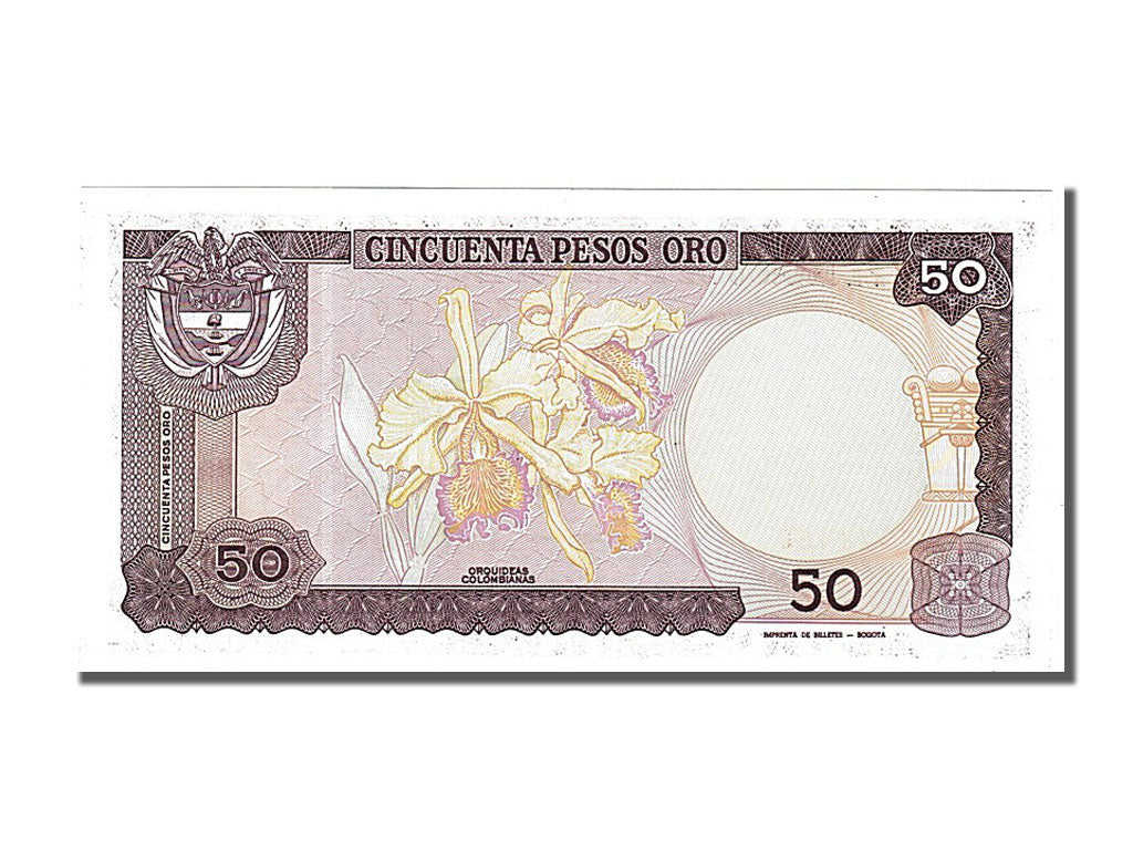 Banknote, Colombia, 50 Pesos Oro, 1985, 1985-01-01, UNC(65-70)