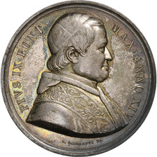 Watykan, medal, Pius IX, Reconstruction of Porta San Pancrazio, 1860 (Anno XIV)