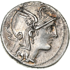 Claudia, Manlia, Urbina, Denarius, 111-110 BC, Rome, Silber, VZ+, Crawford:299/1