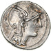 Claudia, Manlia, Urbina, Denarius, 111-110 BC, Rome, Silber, VZ+, Crawford:299/1