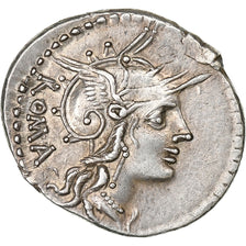 Tullia, Denarius, 120 BC, Rome, Silber, UNZ, Crawford:280/1