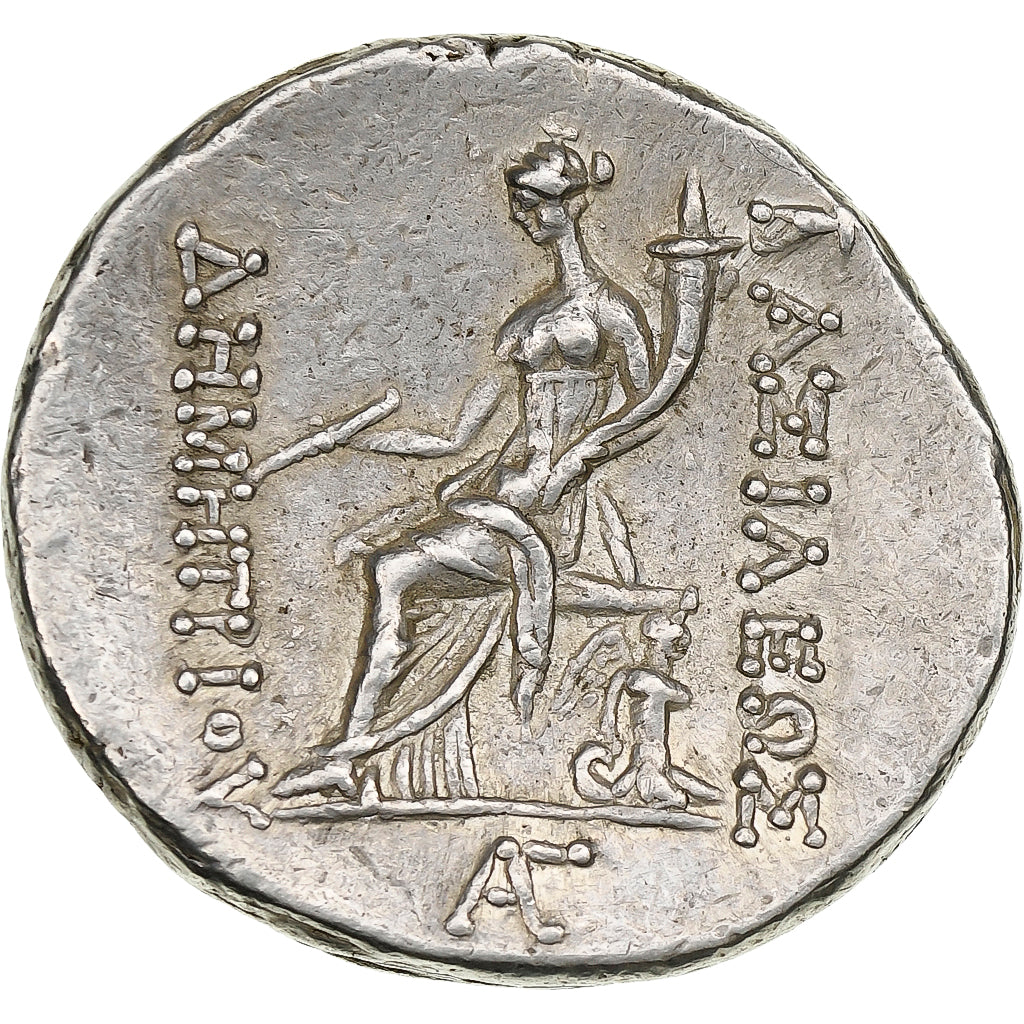 Seleucidische Rijk, Demetrios I, Tetradrachm, 162-154 BC, Antioch, Zilver, ZF+