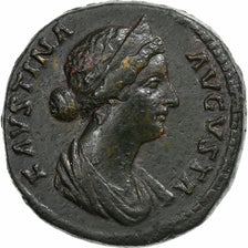 Faustina II, Sestertius, 161-176, Rome, Bronze, EF(40-45), RIC:1668