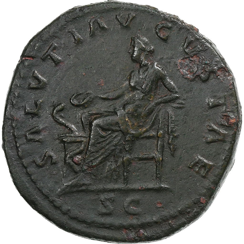 Faustina II, Sestertius, 161-176, Rome, Bronze, EF(40-45), RIC:1668