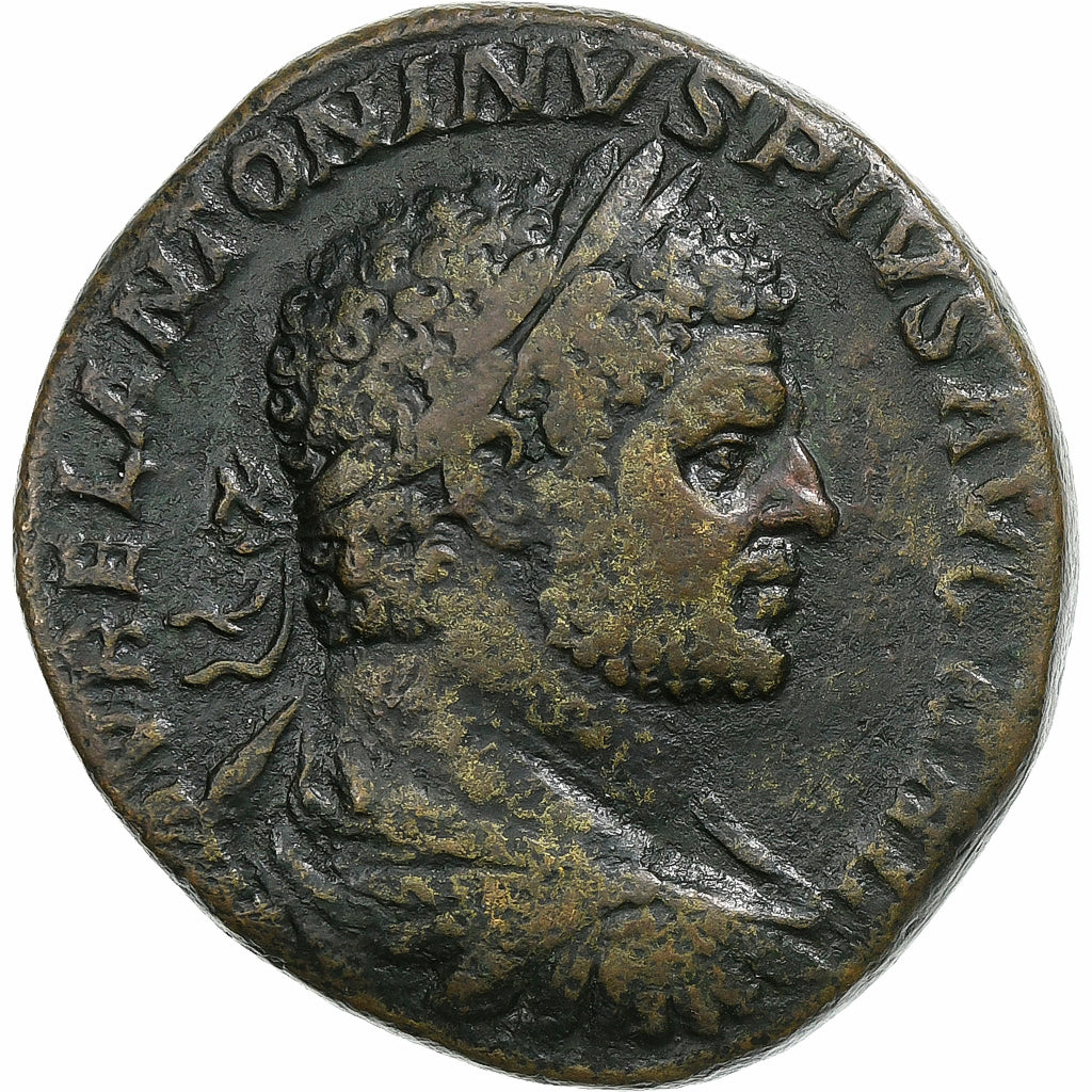 Caracalla, Sestertius, 213, Rome, Bronze, VF(30-35), RIC:496B