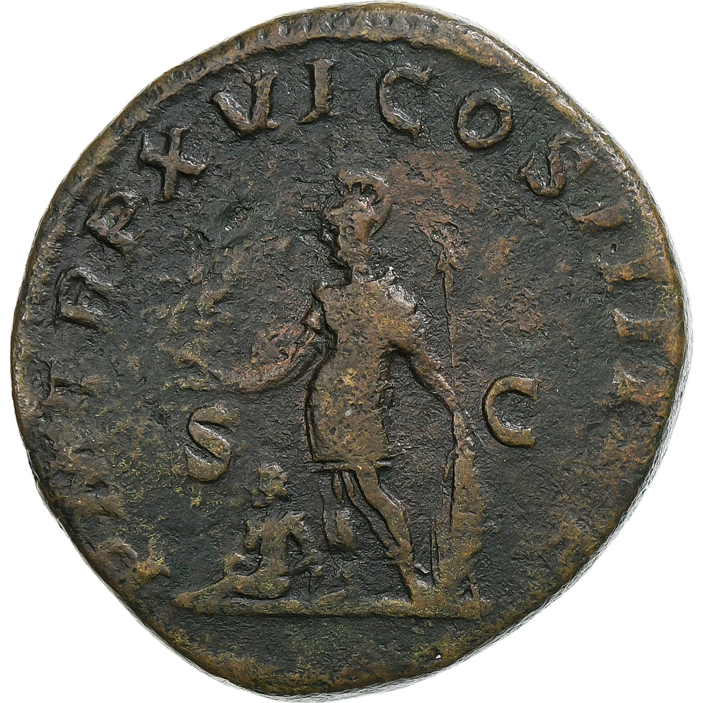 Caracalla, Sestertius, 213, Rome, Bronze, VF(30-35), RIC:496B