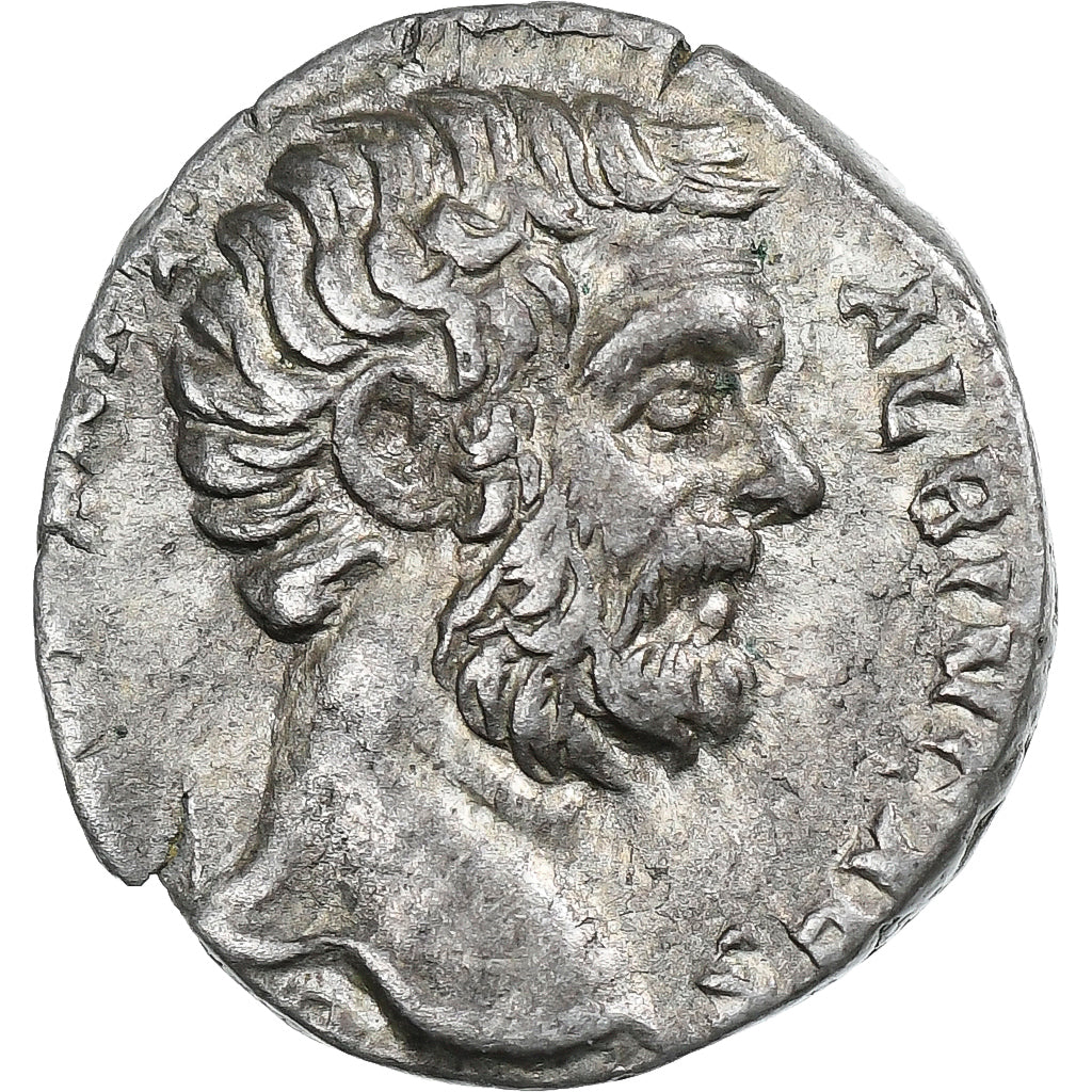 Clodius Albinus, Denarius, 194-195, Rome, Zilver, ZF+, RIC:7