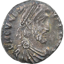 Eugenius, Siliqua, 392-394, Trier, Silver, AU(50-53), RIC:106D