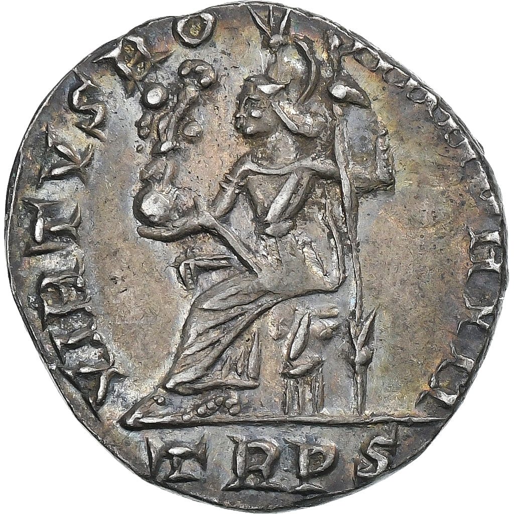 Eugenius, Siliqua, 392-394, Trier, Silver, AU(50-53), RIC:106D