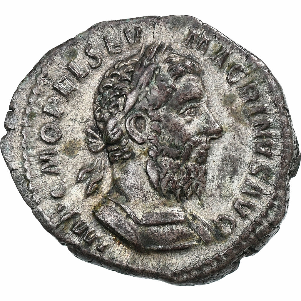 Macrinus, Denarius, 217, Rome, Srebro, AU(50-53), RIC:26