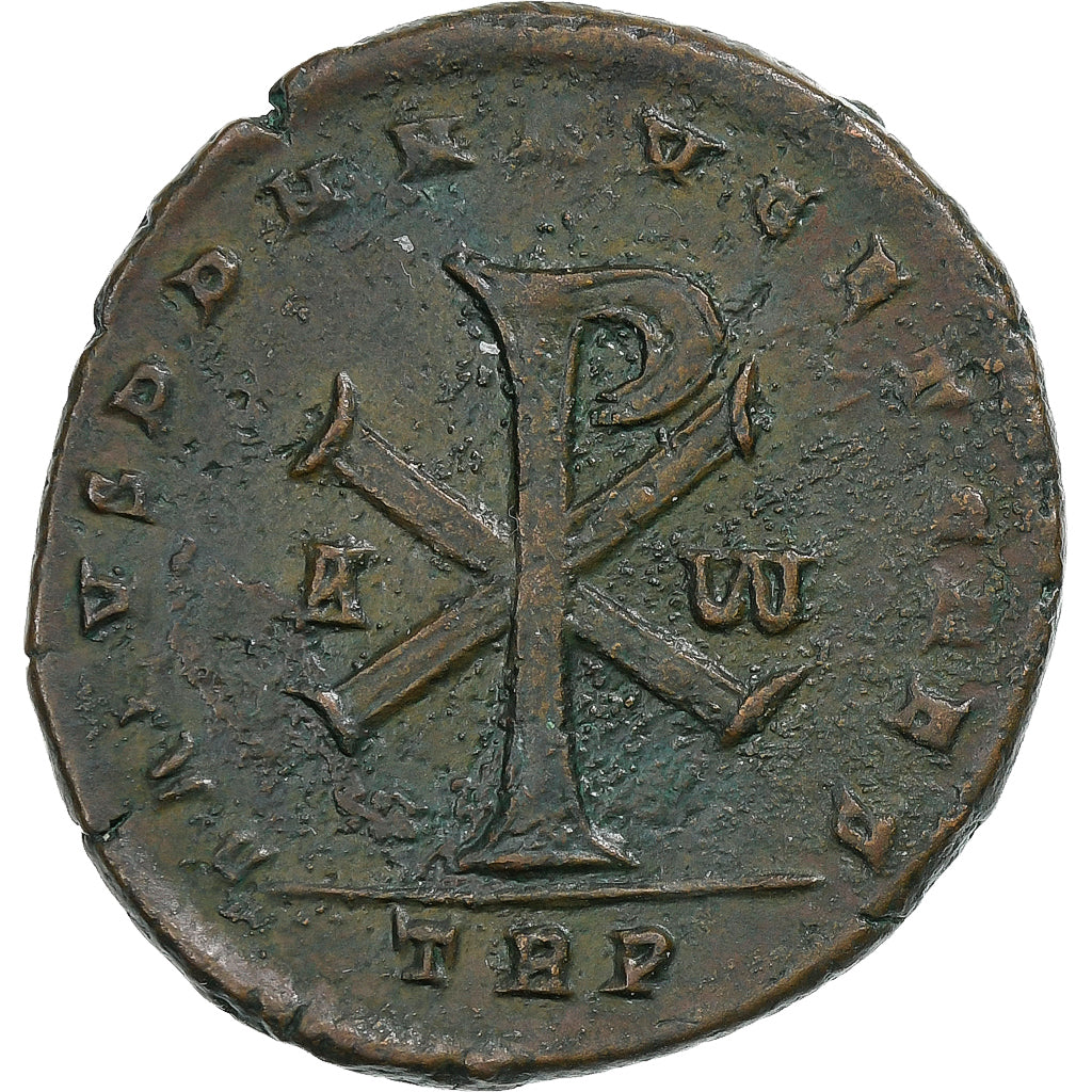 Magnentius, Double Maiorina, 352, Trier, Bronzo, SPL-