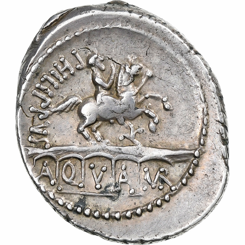 Marcia, Denarius, 56 BC, Rome, Silber, SS+, Crawford:425/1