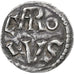 Francia, Charlemagne, Denier, 768-814, Melle, Vellón, MBC, Depeyrot:605